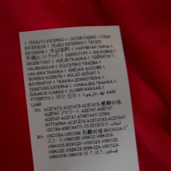 Versus Versace Red Crepe Medusa Button Detail Long Sleeve Blouse M For Women -Versace Official Website luxury women versace used clothes p195691 001