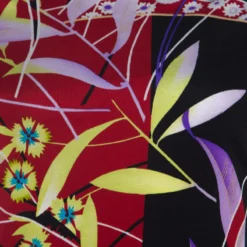 Versace Multicolor Floral Print Stretch Knit Off Shoulder Top M For Women -Versace Official Website luxury women versace used clothes p206595 007