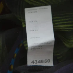 Versace Multicolor Palm Springs Print Sheer Silk Kaftan Top L For Women -Versace Official Website luxury women versace used clothes p215665 002