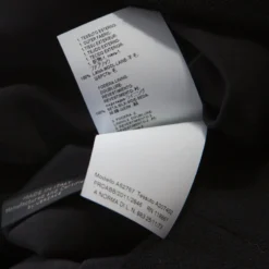 Versace Black Crepe Wool Asymmetric Cut Out Detail Shift Dress S For Women -Versace Official Website luxury women versace used clothes p218141 004