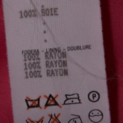 Gianni Versace Pink Silk Vintage Long Jacket & Skirt Suit M For Women -Versace Official Website luxury women versace used clothes p222171 1567332059 009