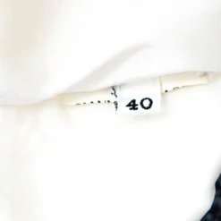 Versace Collection White Stretch Crepe Front Overlap Detail Sleeveless Dress S For Women -Versace Official Website luxury women versace used clothes p225023 002