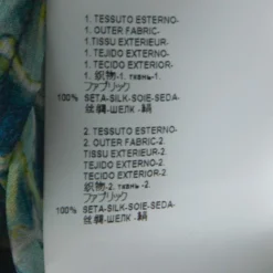 Versace Multicolor Printed Layered Handkerchief Hem Dress S For Women -Versace Official Website luxury women versace used clothes p225077 004