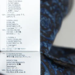 Versace Black Wool And Leather Patch Detail Tailored Jacket M For Women -Versace Official Website luxury women versace used clothes p260593 004