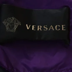 Versace Multicolor Nylon Long Raincoat S For Women -Versace Official Website luxury women versace used clothes p260657 005
