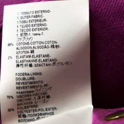 Versace Collection Purple Cotton Embroidered Pocket Detail Jeans M For Women -Versace Official Website luxury women versace used clothes p269868 004