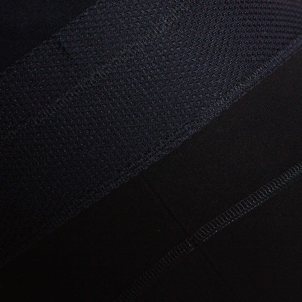 Versace Black Stretch Crepe Mesh Detail Pants M For Women 4 Versace Black Stretch Crepe Mesh Detail Pants M For Women - Image 4