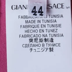 Versace Fuschia Flare Dress M For Women -Versace Official Website luxury women versace used clothes p39049 009