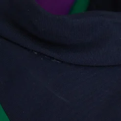 Versace Color Block Knit Long Sleeve High Neck Bodysuit S For Women -Versace Official Website luxury women versace used clothes p424725 007