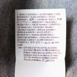 Versace Tribute Indigo Denim Gold Button Embellished Shirt M For Women -Versace Official Website luxury women versace used clothes p431897 006