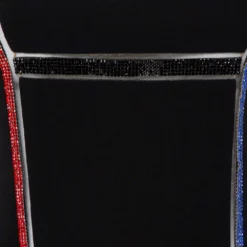 Versace Black Crepe Stone Embellished Sheath Dress S For Women -Versace Official Website luxury women versace used clothes p448451 002