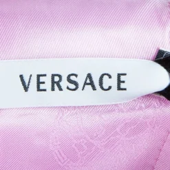 Versace Blush Pink Sleeveless Dress M For Women -Versace Official Website luxury women versace used clothes p46040 008