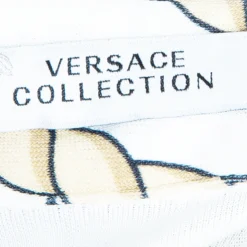 Versace Collection Multicolor Top L For Women -Versace Official Website luxury women versace used clothes p47367 008