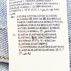 Versace Collection Blue Denim & Printed Synthetic Paneled Jacket M For Women -Versace Official Website luxury women versace used clothes p503138 006