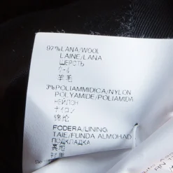 Versace Black Button Detail Long Sleeve Dress S For Women -Versace Official Website luxury women versace used clothes p50366 011