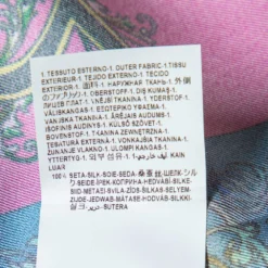 Versace Multicolor Baroque Alphabet Printed Silk Shirt M For Women -Versace Official Website luxury women versace used clothes p511848 003