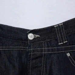 Versace Jeans Couture Dark Blue Denim Jeans XL For Women -Versace Official Website luxury women versace used clothes p515541 006