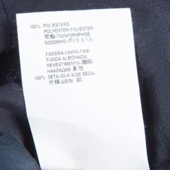 Versace Black Rose Detail Mini Dress S For Women -Versace Official Website luxury women versace used clothes p51711 009