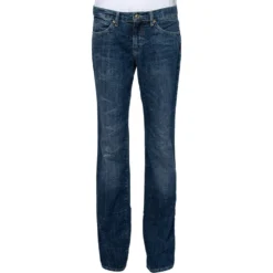 Versace VJC Navy Blue Denim Washed Jeans M For Women