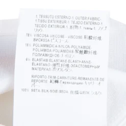 Versace Off-white Short Sleeve Top S For Women -Versace Official Website luxury women versace used clothes p52273 010