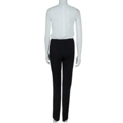 Versace Black Wool Trousers M For Women 10 Versace Black Wool Trousers M For Women -Versace Official Website luxury women versace used clothes p53052 003