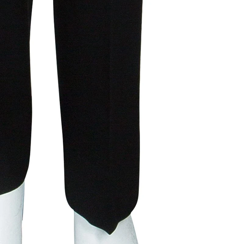 Versace Black Wool Trousers M For Women 4 Versace Black Wool Trousers M For Women - Image 4