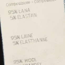 Versace Black Wool Trousers M For Women 15 Versace Black Wool Trousers M For Women -Versace Official Website luxury women versace used clothes p53052 008