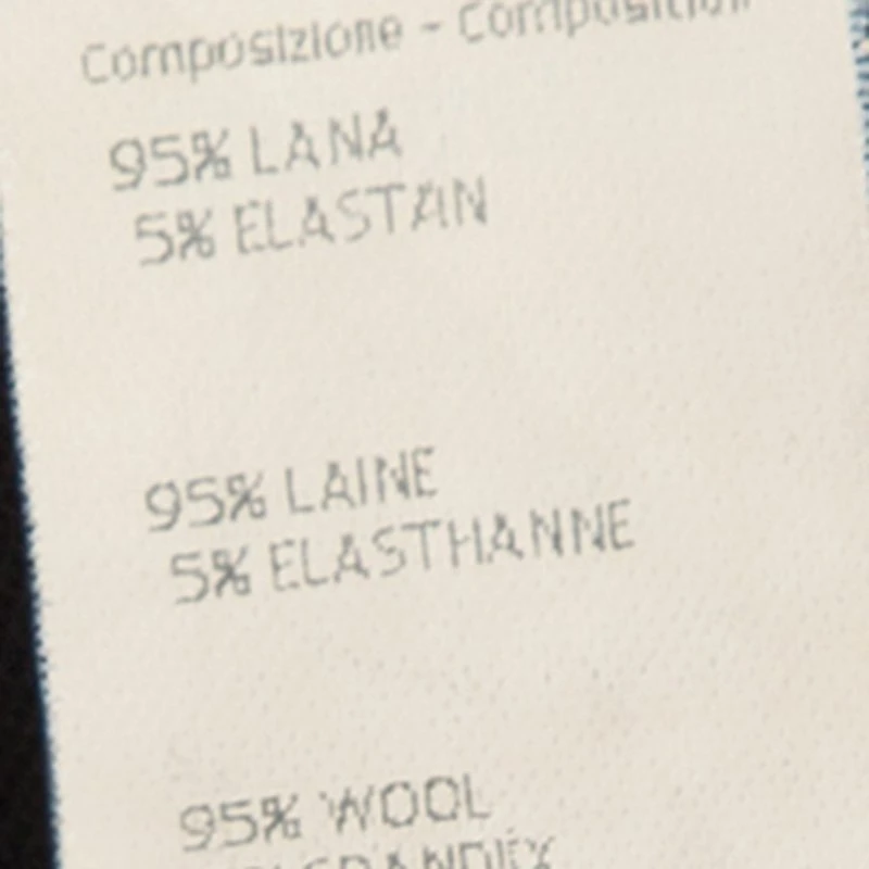 Versace Black Wool Trousers M For Women 8 Versace Black Wool Trousers M For Women - Image 8