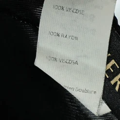 Versace Black Jersey Gold Logo Chain Strap Detail Top M For Women -Versace Official Website luxury women versace used clothes p542435 006