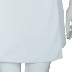 Versace White Belted Dress M For Women -Versace Official Website luxury women versace used clothes p54717 0006