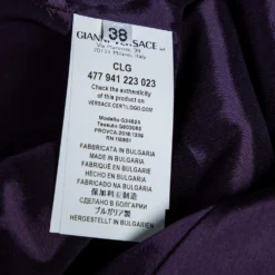 Versace Collection Multicolored Printed Crepe Sleeveless Mini Dress S For Women -Versace Official Website luxury women versace used clothes p552085 004