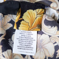 Versace Multicolor Baroque Printed Silk Button Front Shirt S For Women -Versace Official Website luxury women versace used clothes p556805 003