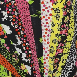 Versace Multicolor Floral Printed Silk Draped Maxi Skirt L For Women -Versace Official Website luxury women versace used clothes p563197 002