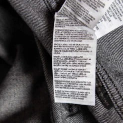 Versace Charcoal Grey Denim Rockstud Detail Button Front Jacket M For Women 18 Versace Charcoal Grey Denim Rockstud Detail Button Front Jacket M For Women -Versace Official Website luxury women versace used clothes p569398 007