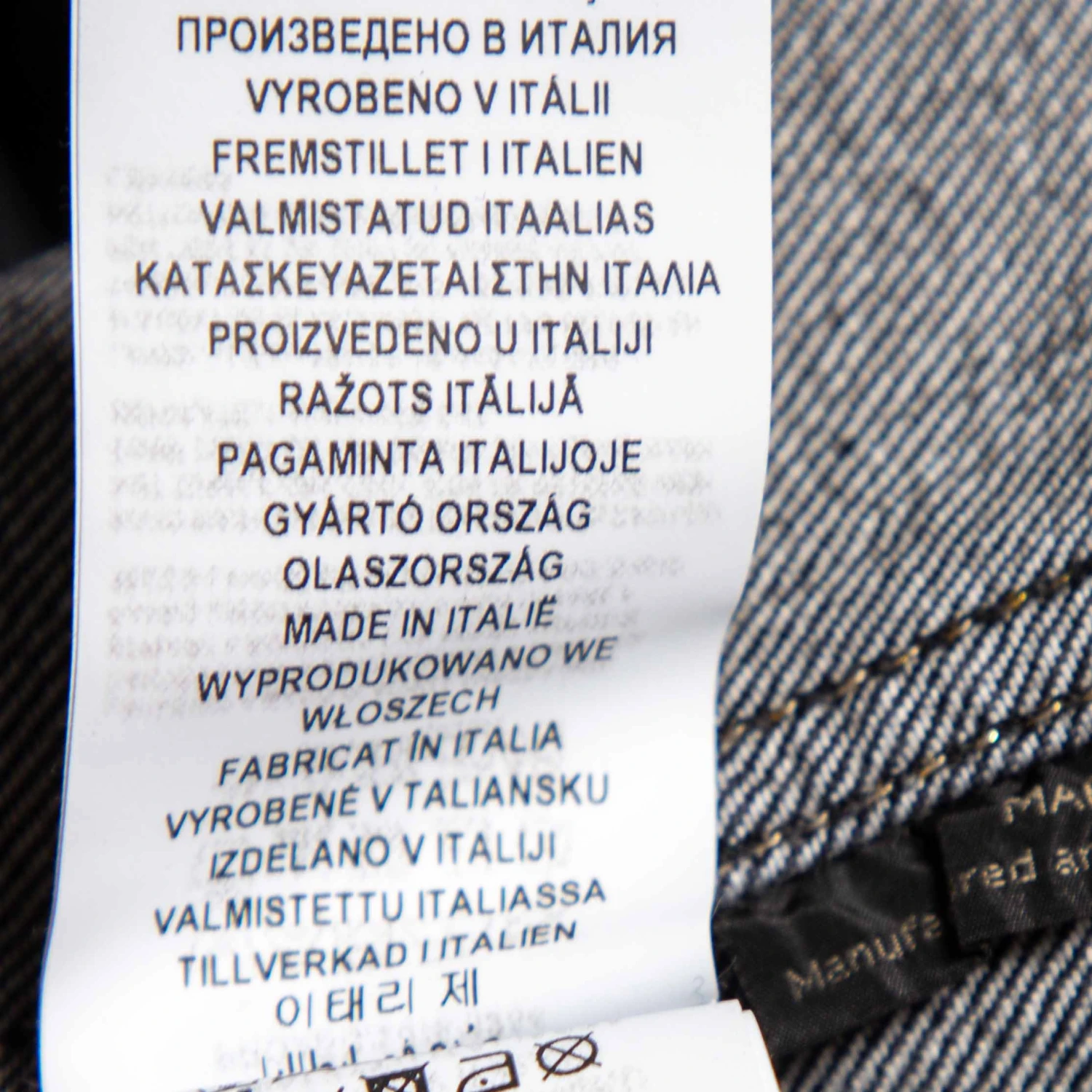 Versace Charcoal Grey Denim Rockstud Detail Button Front Jacket M For Women 9 Versace Charcoal Grey Denim Rockstud Detail Button Front Jacket M For Women - Image 9