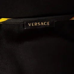 Versace Multicolored Medusa & Cheetah Printed Silk Blouse M For Women -Versace Official Website luxury women versace used clothes p572090 004