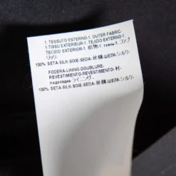 Versace Black Silk Crepe & Metal Chain Detailed Dress S For Women -Versace Official Website luxury women versace used clothes p572957 005