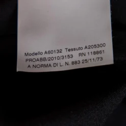 Versace Black Stretch Knit Slit Detail Asymmetric One-Sleeve Dress M For Women -Versace Official Website luxury women versace used clothes p573183 009