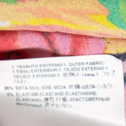 Versace Multicolored Printed Silk Sleeveless Top M For Women -Versace Official Website luxury women versace used clothes p573190 005