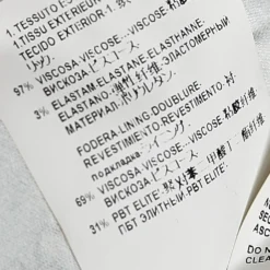 Versace Blue Baroque Printed Crepe Sheath Dress M For Women -Versace Official Website luxury women versace used clothes p574814 006