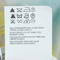 Versace Multicolor Print Sleeve Tab Detail Silk Blouse S For Women -Versace Official Website luxury women versace used clothes p57908 011