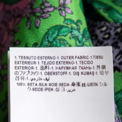 Versace Multicolored Baroque Patchwork Print Silk Cropped Top S For Women -Versace Official Website luxury women versace used clothes p582439 005