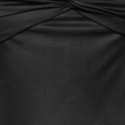 Versace Black Jersey Chain Strap Detailed Top S For Women -Versace Official Website luxury women versace used clothes p592323 007