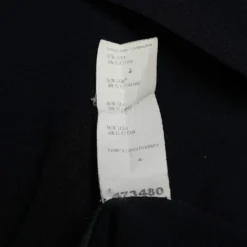 Versace Vintage Black Silk Chiffon Cut Out Detail Top L For Women -Versace Official Website luxury women versace used clothes p603960 005