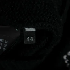 Versace Black Medusa Printed Silk Crew Neck Top L For Women -Versace Official Website luxury women versace used clothes p611547 005