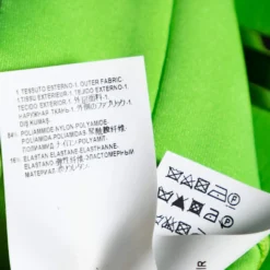 Versace Green Knit Long Sleeve Crop Top S For Women -Versace Official Website luxury women versace used clothes p631617 002