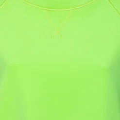 Versace Green Knit Long Sleeve Crop Top S For Women -Versace Official Website luxury women versace used clothes p631617 005