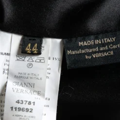 Versace Purple Floral Printed Down Synthetic Puffer Jacket M For Women -Versace Official Website luxury women versace used clothes p632081 004