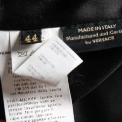 Versace Purple Floral Printed Down Synthetic Puffer Jacket M For Women -Versace Official Website luxury women versace used clothes p632081 005