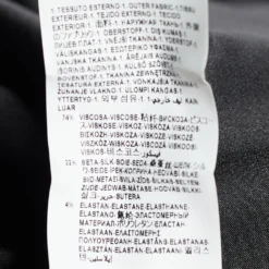 Versace Black Crepe Drape Detail Pencil Skirt L For Women -Versace Official Website luxury women versace used clothes p672226 005